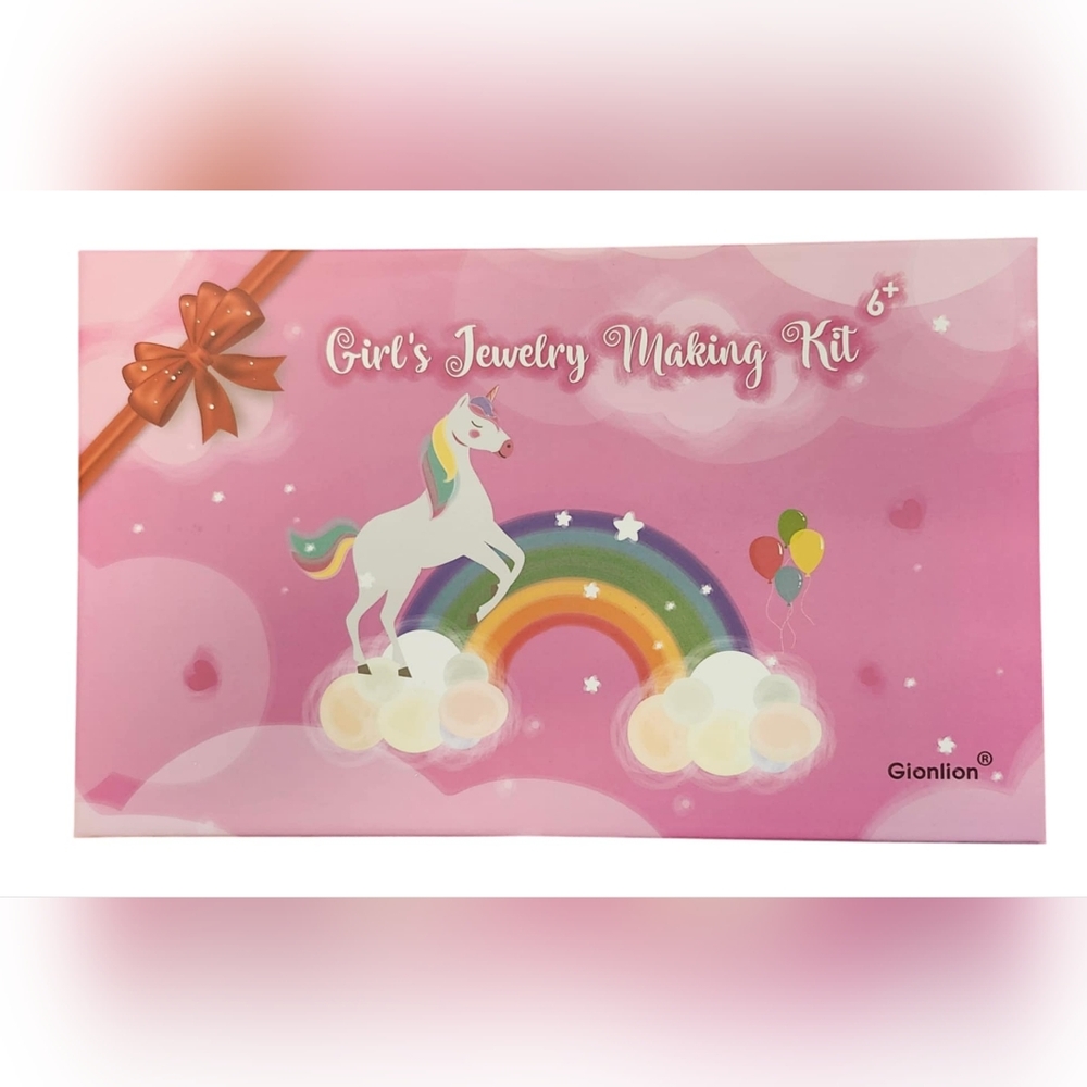 Girl's Jewelry Making Kit with Unicorn Design